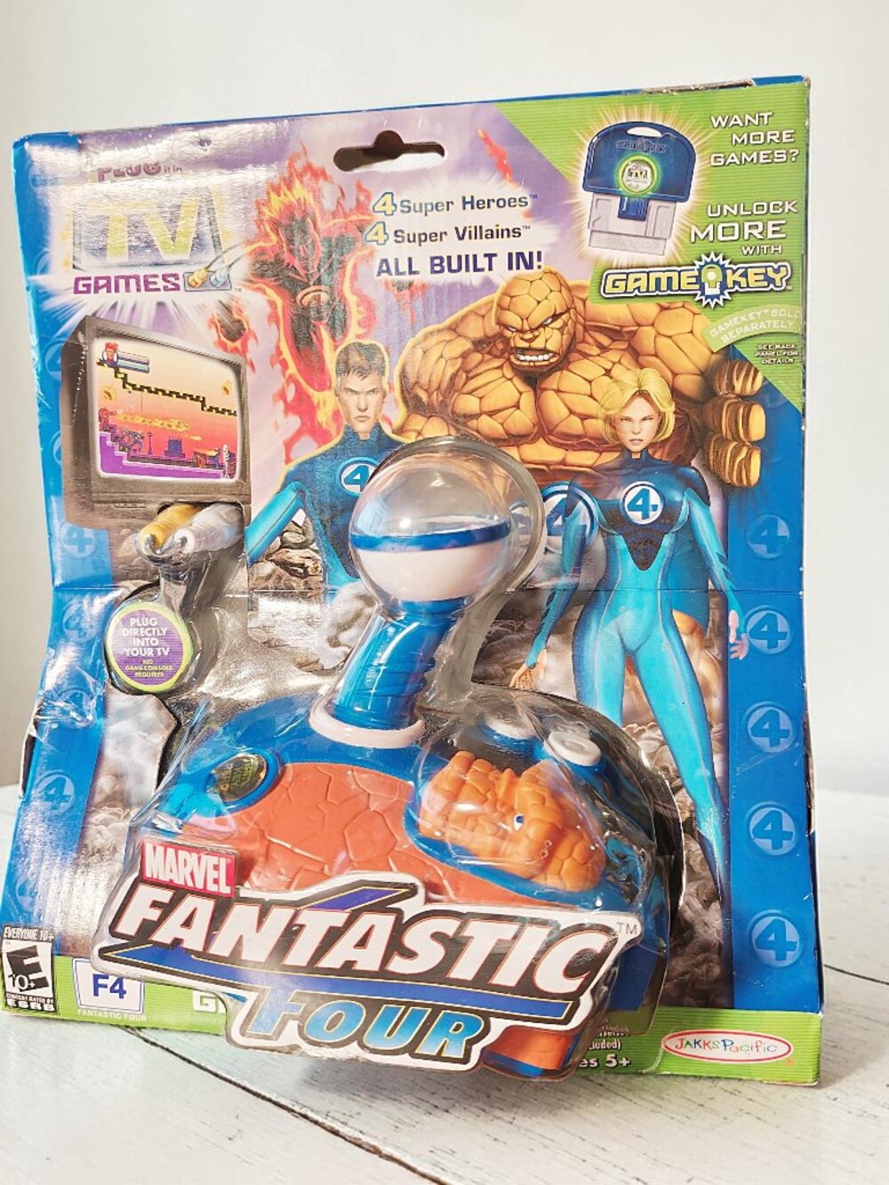 Marvel's Fantastic Four Plug-and-Play 5 in 1 TV Game 2005